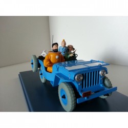 De blauwe Jeep