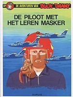 De piloot met het leren masker