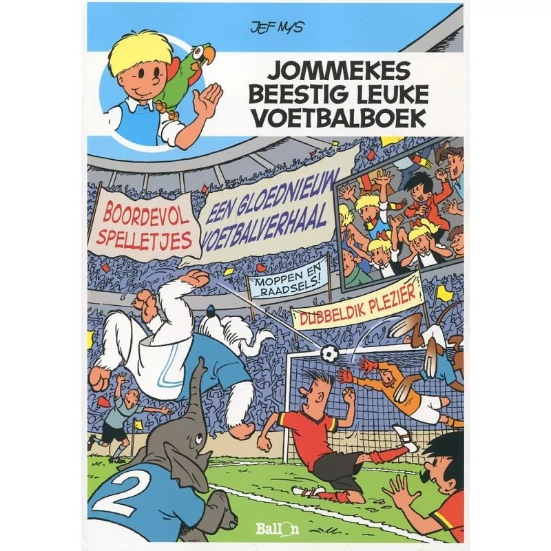 Jommekes beestig leuke voetbalboek